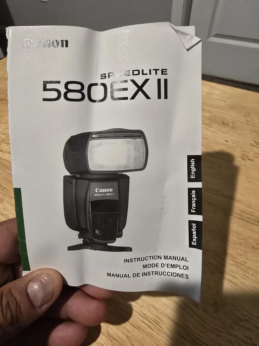 Canon 580EX II Professional Speedlite Flash for Rebel Digital Camera 580EX II